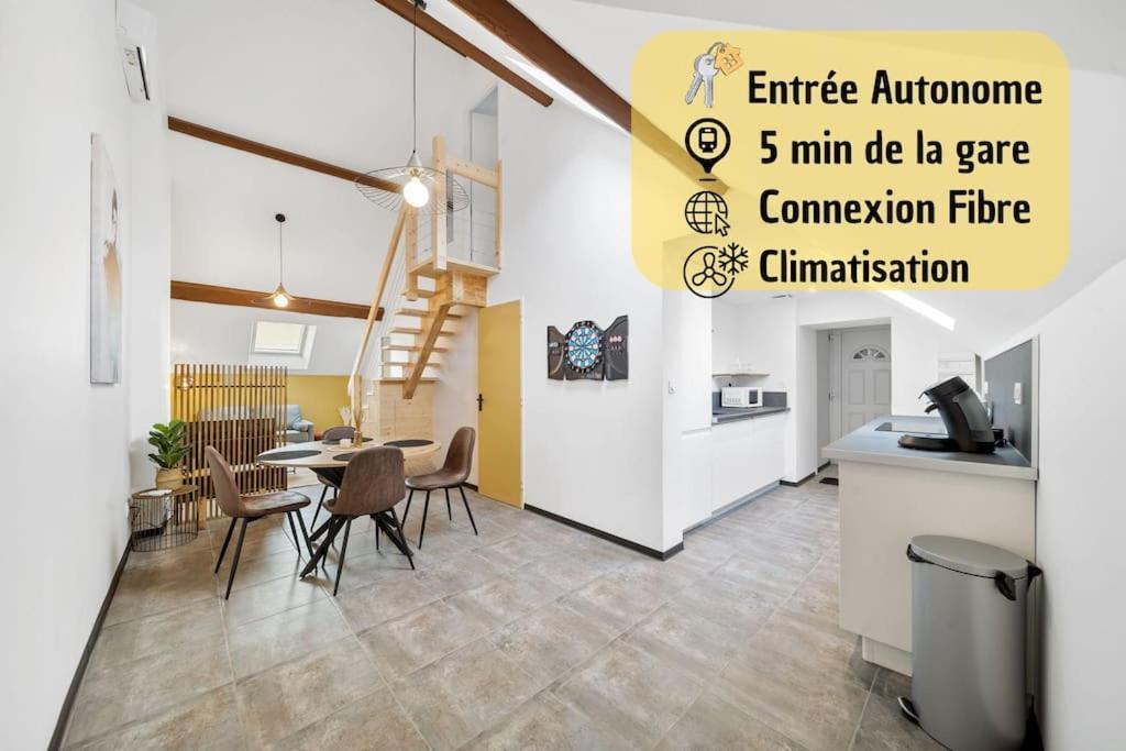 Le Duplex Moutarde Apartment Chalon-sur-Saone Exterior photo